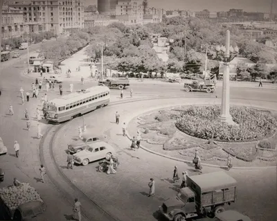 Баку — Старые фотографии (трамвай) — Фото — Городской электротранспорт