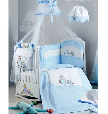 Детская кроватка с балдахином - это такой вид кроватки для новорожденных