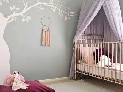 Балдахин на кроватку для новорожденного и помпоны, 800х150 см, еврофатин  LoonaTextiles - купить с доставкой по выгодным ценам в интернет-магазине  OZON (374509274)