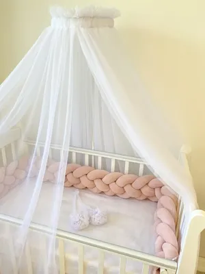 Держатель для балдахина на детскую кроватку (15 фото и видео): все виды  креплений