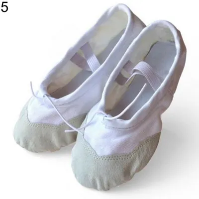 Купить Холстовая балетная танцевальная обувь для детей и взрослых, пуанты,  танцевальная гимнастическая обувь | Joom