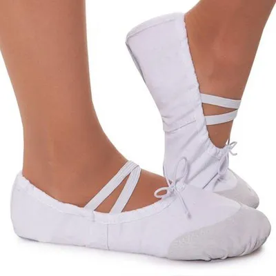 Балетки чешки белые обувь для танцев, хореографии, танцевальные туфли.  Обувь для танцев и гимнастки 24 р (ID#1398531360), цена: 189 ₴, купить на  Prom.ua