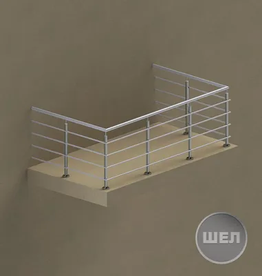 Стеклянные ограждения для балкона из нержавеющей стали в Ростове-на-Дону