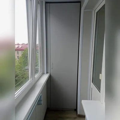 Шкафы для балкона на заказ по индивидуальным размерам в Москве