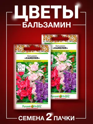 Отзыв о Семена цветов Русский Огород Бальзамин \"Камелия\" | отличные