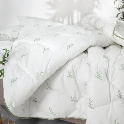 Бамбуковое одеяло Milanika Премиум Лайт 2 сп облегченное. Купить бамбуковое  одеяло в Минске