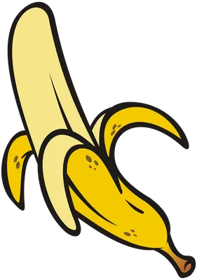 Нарисованный банан - 63 фото
