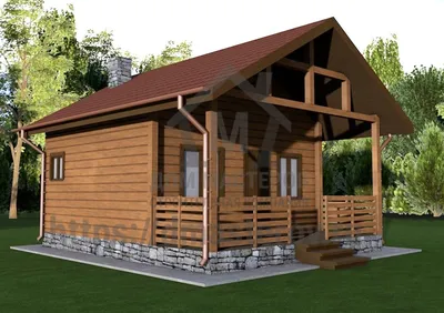 Каркасная баня Диканька от «Holzbinder»