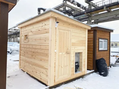 Баня каркасная Дачная, 2,40х4метра СНТ
