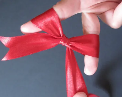 Супер_быстрый Бант из Ленты своими руками/ribbon hair bow/как сделать  завязать красивый бант - YouTube