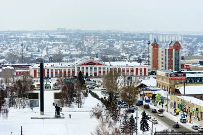 Барнаул зимой фото фотографии