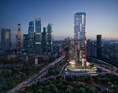 Башни, недвижимость и инфраструктура в ММДЦ \"Москва-Сити\"