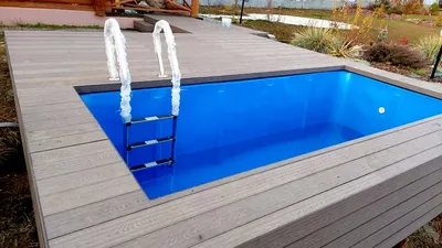 Купить недорого пластиковый морозоустойчивый бассейн для дачи в Челябинске.  Бассейн под ключ / Магия воды | Пруды и бассейны