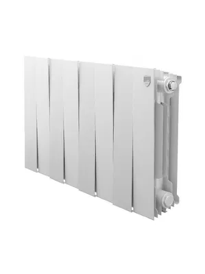 Радиатор биметаллический Rifar Base 500 10 секций, белый в  интернет-магазине сантехники Водопад (Санкт-Петербург) по низкой цене