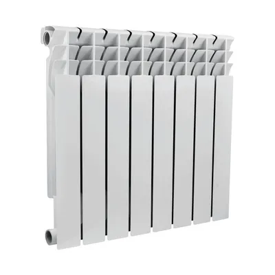 Радиатор биметаллический Rifar Base 500 (10 секций). 500 мм - Алюминиевые и  биметаллические радиаторы / Вариант-А