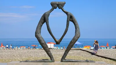 BATUMI, GEORGIA - August 18,2019. People Relax On Beach. Popular Batumi  Beach Stock Photo, Picture and Royalty Free Image. Image 167643581.