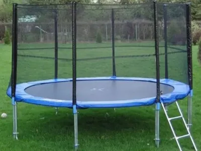 Купить Батут Trampoline Big 12 ft (3,7 м) с сеткой в Краснодаре –  интернет-магазин «Жирафик»