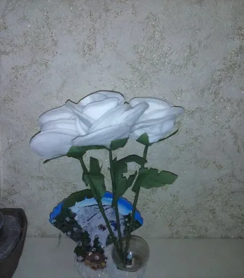 21 белая роза в шляпной коробочке купить с доставкой в Томске