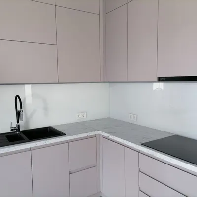 Купить Однотонные скинали для кухни - 10