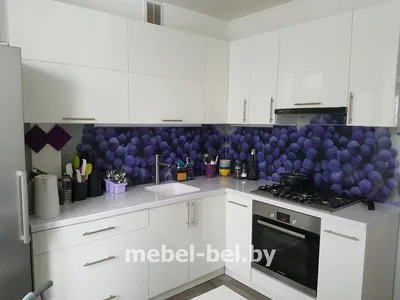Белая кухня со скинали - купить в Гродно