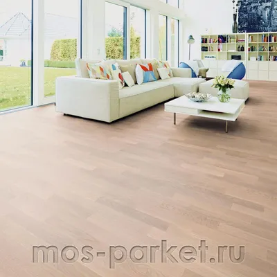 Массивная паркетная доска Дуб селект под маслом AB Basic X-White (15 х 120  х 500-1500 мм) за 2 081,9 грн.