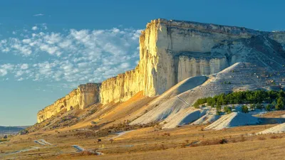 Белая скала в Крыму - фото, описание, экскурсии 2023 - Азовский