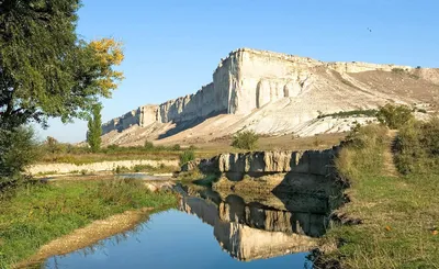Белая скала (Ак-Кая) в Крыму - путеводитель Регион 82