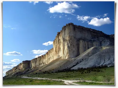 Поход к Белой скале Ак-Кая в районе Белогорска, Крым