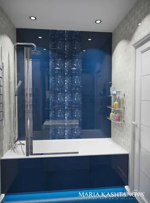 Бело-синяя ванная комната | Diseño de interiores casa pequeña, Diseño de  baños, Baños de lujo