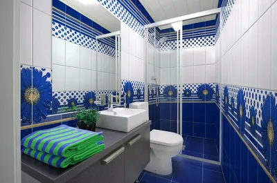 Бело синяя ванная комната | Смотреть 32 идеи на фото бесплатно