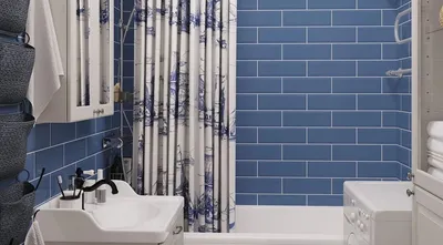 Ванная комната в синих цветах: 72 идеи на фото дизайна интерьера от IVD.ru  | ivd.ru