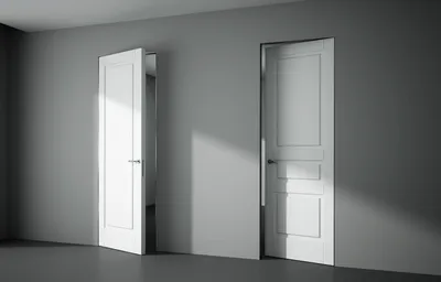 Купить Межкомнатные двери Линнея с черным стеклом, цвет: Белый матовый,  Premium | компания Виконт в Кривом Роге