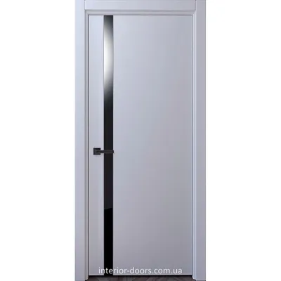 Купить межкомнатную дверь ал60 санторини белый (стекло черное) в Набережных  Челнах - артикул УТ000026154