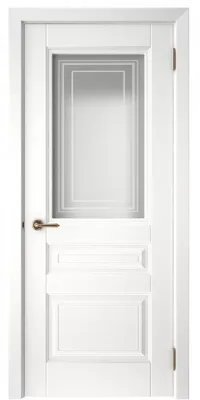 Купить белые двери Новый стиль Ностра Грета по лучшей цене в Днепре