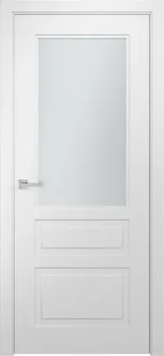 Contractor Дверь межкомнатная Дверь межкомнатная из алюминиевого профиля  2050 х 880 мм. (левосторонняя, цвет белый, заполнение - стеклопакет) Белый  AL, Стекло, 880x2050, Со стеклом - купить с доставкой по выгодным ценам в  интернет-магазине OZON (697433247)