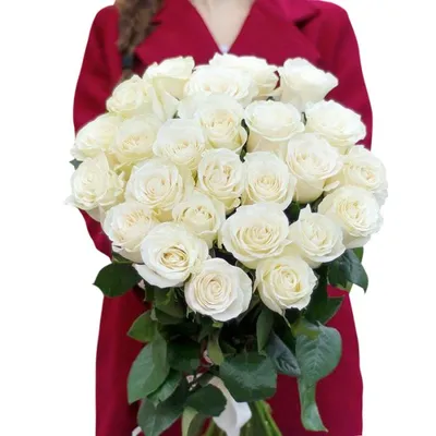 Купить Букет из 101 белой розы в Гулькевичах за 10 500 руб. | Быстрая  доставка цветов