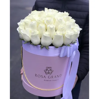 Almaflowers.kz | Букет из 51 белой голландской розы - купить в Алматы по  лучшей цене с доставкой