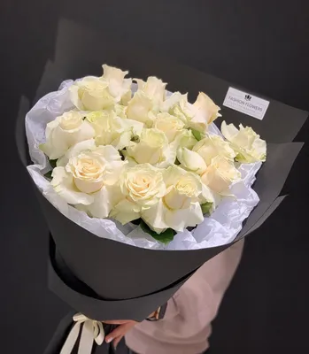 Букет белых роз | Flower fashion, Ethnic recipes, Flowers