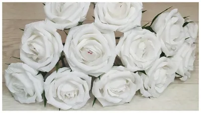 Букет из 5 белых роз с доставкой - Мастерская Lideski Смоленск