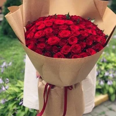 Высокие розы купить в Москве ✿ Заказать высокие розы недорого с доставкой