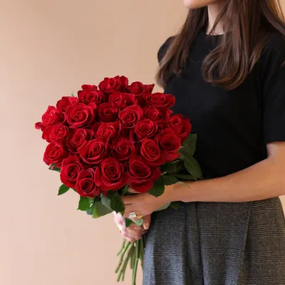 Букет белых метровых роз заказать в интернет-магазине Роз-Маркет в  Краснодаре по цене 7 500 руб.