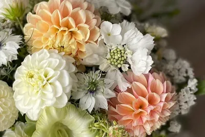 Декоративные цветы Купальницы белые в вазе, 20х20х23 см - DG-JA6035-W Dream  Garden - купить в интернет-магазине - Superposuda.ru по лучшей цене