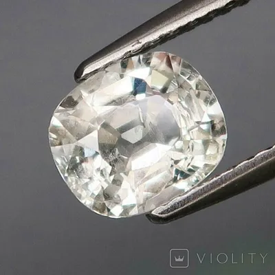 1.5ct Натуральный не гретый белый Сапфир. – на сайте для коллекционеров  VIOLITY | Купить в Украине: Киеве, Харькове, Львове, Одессе, Житомире