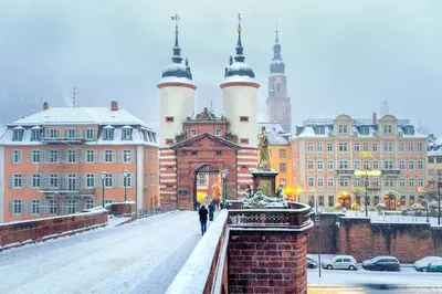 Зима в Берлине - обои для рабочего стола, картинки, фото