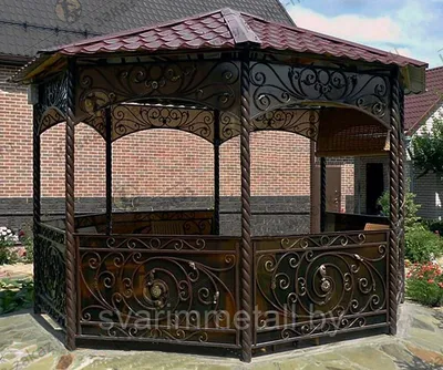 Беседки из металла, цена в Перми от компании СтальРегион