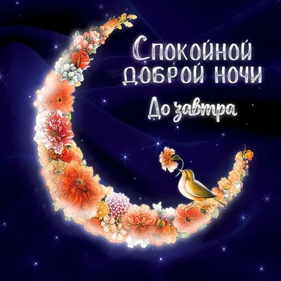 Спокойной ночи — Бесплатные открытки и анимация