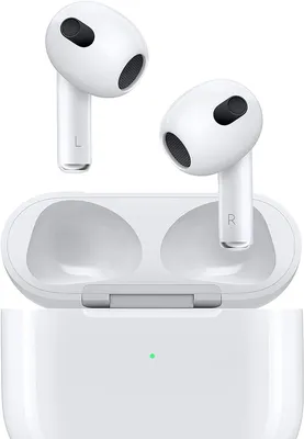 Amazon.com: Apple AirPods (3rd Generation) Wireless Earbuds with MagSafe  Charging Case. Spatial Audio, Sweat and Water Resistant, Up to 30 Hours of  Battery Life. Bluetooth Headphones for iPhone : Electronics