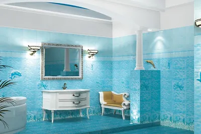 Маленькая ванная цвета морской волны, красивая плитка в ванной, фото,  дизайн, интерьер ванной в бирюзовых тонах | Декор ванной, Плитка, Бирюзовая  ванная