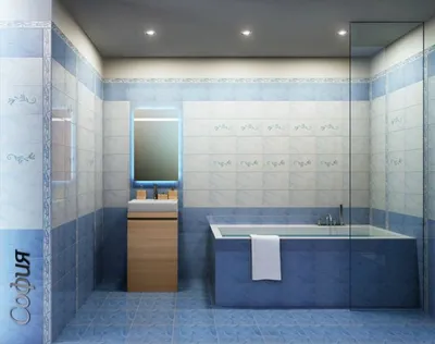 Бирюзовая плитка для ванной: особенности, разновидности, выбор, примеры