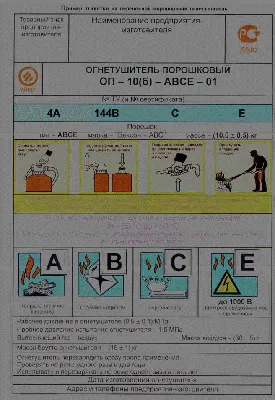 Огонь Этикетки Огнетушитель На Бетонной Стене Без Признаков Курения.  Фотография, картинки, изображения и сток-фотография без роялти. Image  44407869